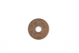 1866 Hong Kong Mil Bronze Coin Unc Brown KM#3 - £107.70 GBP