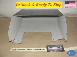 NEW 1954-1955 CADILLAC GLOVE BOX COMPARTMENT TRAY LINER INSERT - GRAY FELT - £85.76 GBP