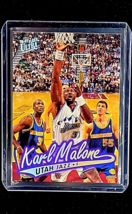1996 1996-97 Fleer Ultra #253 Karl Malone HOF Utah Jazz Basketball Card - £2.03 GBP