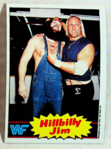 1985 Topps WWF Hillbilly Jim Wrestling Card #15 - Near Mint - £3.57 GBP
