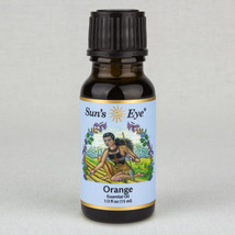 Orange, Sun&#39;s Eye Essential Oil, 1/2 Ounce Bottle - £14.02 GBP
