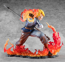 Portrait of Pirates Limited Edition One Piece Sabo Fire Fist Inheritance Figure - £132.13 GBP