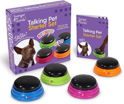Talking Buttons Starter Set Recordable Buttons to Teach Your Dog to Communicate  - £28.49 GBP