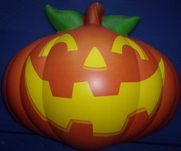 Hallmark Halloween Wall Hanging Flickering Pumpkin - $35.00
