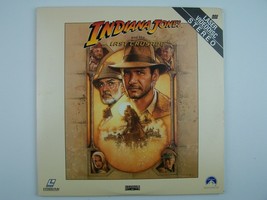 Indiana Jones and the Last Crusade LaserDisc LD 1989 LV 31859-2 - £8.76 GBP