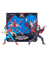 Marvel Legends Series The Amazing Spider-Man & Morbius 6" Figures Mint in Box - $49.88
