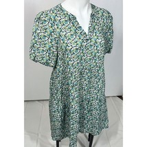 Marine Layer Size Medium Jamie Mini Dress Boho Ditsy Print Short Sleeve - $39.99