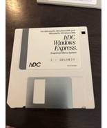 hDC Windows Express Graphical Menu System for Windows 286 and 386 3.5” disk - $14.85