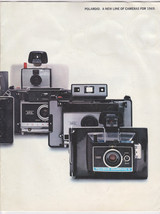 1969 Polaroid-A New Line Of Cameras Book-Instant Photography Camera Guide-Manual - $10.39