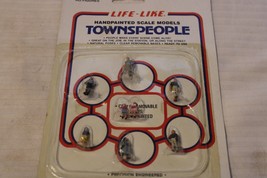 HO Scale Life-Like, Package of 8 Townspeople Figures, #1129 BNOS - $25.00
