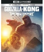 Godzilla x Kong The New Empire 4K UHD Blu-ray  NEW free shipping W slipcase - $23.75