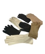 Lot Of 7 Vintage Ladies Gloves Leather Doeskin USA Imported - $76.80 CAD