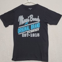 Alyins Island Miami Beach T Shirt Size S Small Mens Combed Cotton Florida - £8.49 GBP