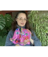 Pink Hand-Painted Elephant Figurine: Bohemian Home Decor - $6,569.85 MXN