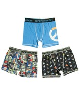 Overwatch Boy&#39;s Athletic Boxer Briefs Underoos SMALL (6) Mesh Fabric 3 P... - £12.78 GBP