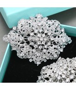Flat Back Rhinestone Buckle, Crystal Buckle, Rhinestone Wedding Buckle  - $10.86 CAD