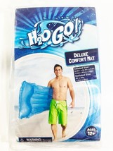 H2O GO Bestway Deluxe Comfort Mat Float Blue 64.6&quot; x 24.8&quot; x 7.1&quot; NEW SE... - £12.36 GBP
