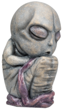 Alien Baby Fetus 27748 Creature Halloween Prop Figurine 8&quot; H Latex - £19.29 GBP
