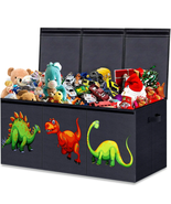 Large Kids Toy Box Chest Storage with Lids Organizer Collapsible 40.6X16... - £51.85 GBP+