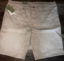 Goodfellow ~ Men&#39;s Slim Shorts Tan Big &amp; Tall Cotton Blend 10.5&quot; Inseam ... - $13.21