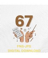 Music Teacher Six Seven 67 Meme Gen Alpha Slang 6-7 Hand Funny gift for ... - $3.95