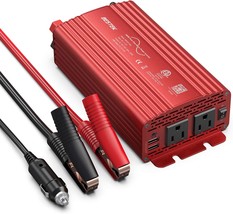 The Bestek 500W Pure Sine Wave Power Inverter Is An Etl-Listed, Dual Usb - £71.80 GBP