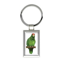 Parrot : Gift Keychain Bird Cute Animal Aviary Ecology Nature - £6.42 GBP
