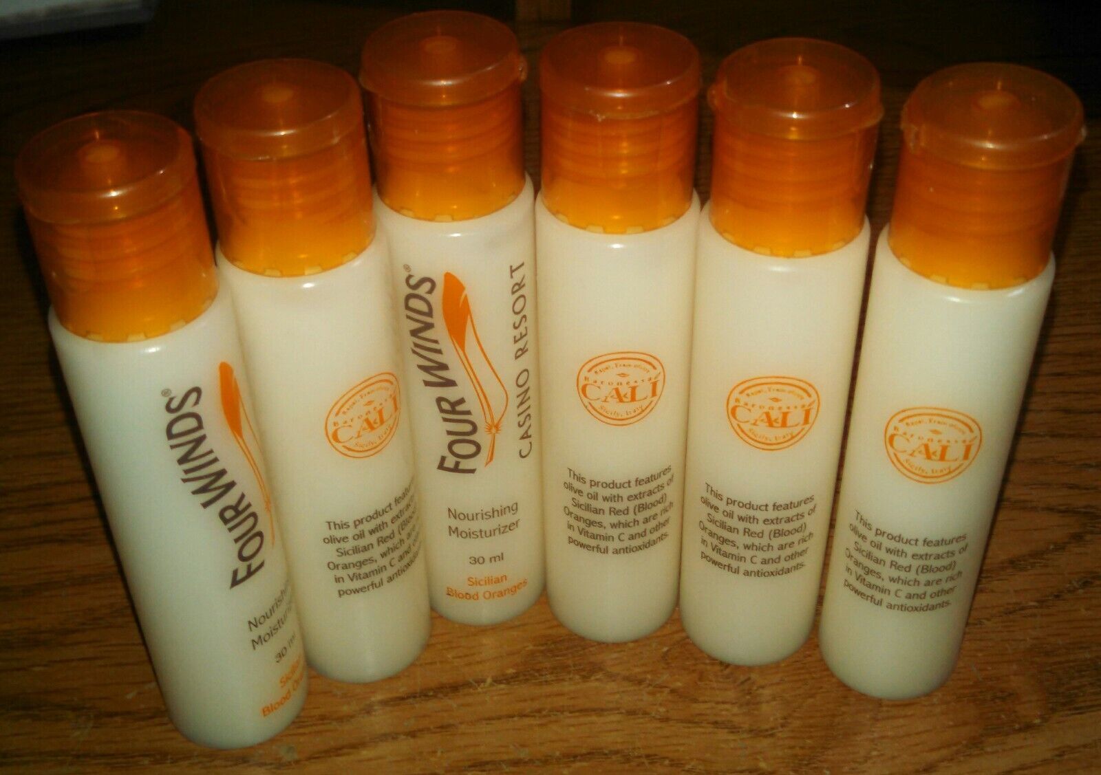 Lot of 6 Cali Sicilian Blood Orange Nourishing Moisturizer 30 ml - $2.00