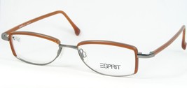 Esprit 9155 COLOR-035 Brown /SILVER-GREY Eyeglasses Glasses Frame 49-16-140mm - £21.77 GBP