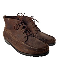 Florsheim Outdoorsman Mens Brown Leather Hiking Chukka Boots Shoes Size 11 D - £36.11 GBP