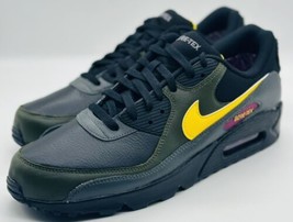 NEW Nike Air Max 90 GTX Gore-Tex Tour Yellow Khaki DJ9779-001 Men’s Size... - £134.52 GBP