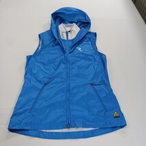 Chervo Sports Zip Vest Women’s Size 8 Blue Hoodie Aqua Block Golf Hiking Active image 11