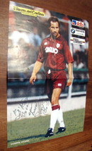 Rare Signed Giuseppe Accardi Reggiana Dedicated Autograph Beppe Accardi Poste... - £34.36 GBP