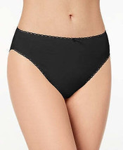 Charter Club Pretty Cotton Hi Cut Bikini, Size Small - $8.00