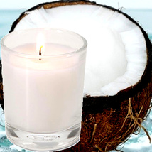 Fresh Coconut Scented Votive Candles Choose Your Colour Hand Poured - £23.07 GBP+