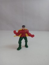 2011 DC Comics Batman &amp; Robin Robin 2&quot; Mini Figure McDonald&#39;s Toy - £3.09 GBP