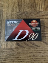 TDK D90 Blank Rewritable Cassette - £21.25 GBP