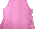 Old Navy Women&#39;s 2X ribbed tank top blouse flowy soft NWT - £11.76 GBP