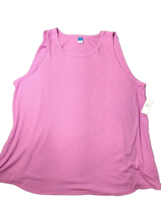 Old Navy Women&#39;s 2X ribbed tank top blouse flowy soft NWT - £11.76 GBP