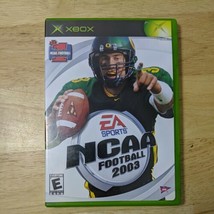NCAA College Football 2003 Original Microsoft Xbox Game Complete Rated E  - £7.05 GBP