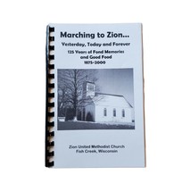Zion United Methodist Church Cookbook Fish Creek Door County Wisconsin Recipes - £13.92 GBP