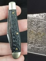 vintage pocket knife Imperial Prov 1946-1956 peanut black delrin - $405.44 MXN