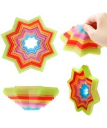 3D Plastic Colorful Magic Falling Star Toy | A Mesmerizing Visual Displa... - £9.95 GBP