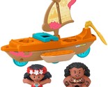 Fisher-Price Little People Toddler Toys Disney Princess Moana &amp; Mauis Ca... - $26.99
