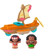 Fisher-Price Little People Toddler Toys Disney Princess Moana &amp; Mauis Ca... - £21.10 GBP