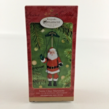 Hallmark Keepsake Christmas Ornament Santa Claus Marionette Club Edition 2001 - £13.36 GBP