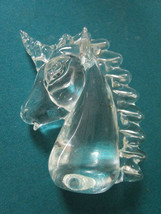 Murano Italy Glass Unicorn Figurine Sculpture Cat, Rooster Pick One 1 - £138.95 GBP+