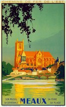 3024.Meaux Cathedral France Travel POSTER.French Art Office room wall decoration - £13.66 GBP+