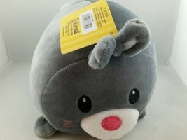 Fiesta Toys Lil Huggy Gray Bunny 8&quot; Plush Stuffed Animal A68191 - $9.99
