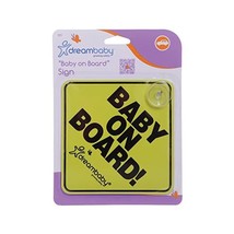 Dreambaby Baby On Board Sign (Yellow)  - €5,95 EUR